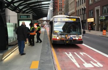 Chicago's Loop Link. Photo: Metropolitan Planning Council