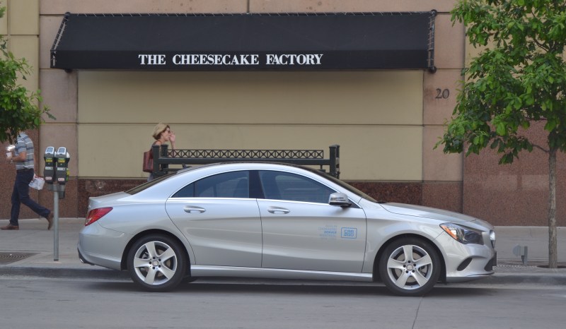 One of Car2Go's Mercedes cars. Photo: David Sachs