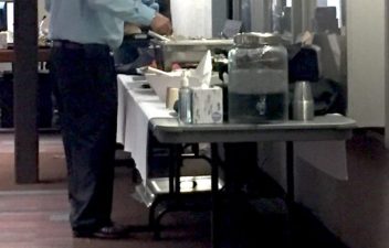 The RTD Board never meets without its buffet. The same can't be said for basic transparency measures that would let the public see what happens at meetings. Photo: David Sachs