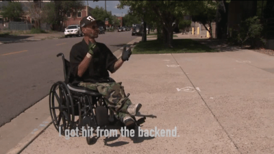 Kyle Wolfe was a victim, but Denver PD did not treat him as one. Image: Fox31