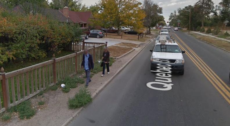 People walking on Quebec Street. Image: Google Maps