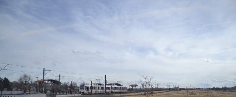 You can't blame low ridership on bad marketing when there's no one around to ride the R Line. Photo: David Sachs