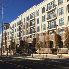New apartments in northwest Atlanta have a walkable footprint but are disconnected from transit. Photo: Darin Givens