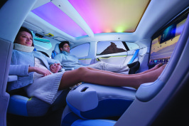 As travel becomes cheaper and time wasted in traffic becomes more pleasant, AVs threaten to make congestion worse. Image Credit: © Rinspeed