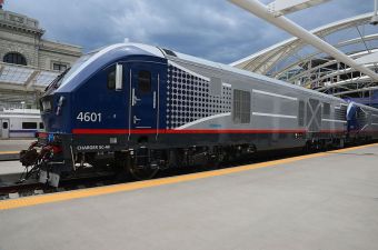 Amtrak's California Zephyr at Union Station. Image: Wikipedia Commons.