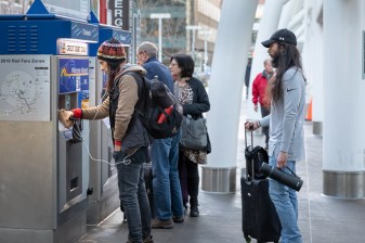 RTD transit ticket kiosk