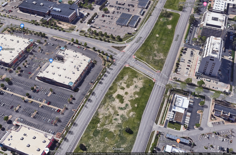The intersection at East 35th Ave. and Quebec St. Image: Google Maps
