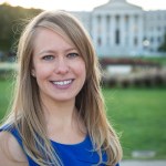 Sarah E. Moss, MPA in front of the Denver City and County Building (Photo by Alina Hokanson)